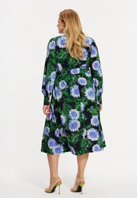 Dress FULL BLOSSOM - blue - #3