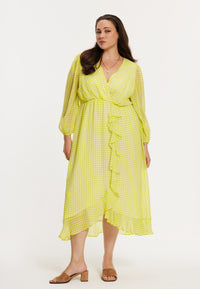 Dress VICHY - yellow - #1