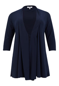 Cardigan pleated 3/4 sleeve UNI DOLCE - blue - #1
