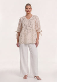 Tunic PREPPY - light brown - #1