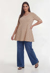 Tunika flare breton - Schwarz