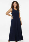 Dress banana seam UNI DOLCE - blue - #1