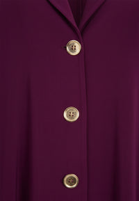 Blazer A-line UNI DOLCE - purple - #3