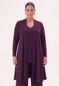 Strickjacke lang UNI DOLCE - #2