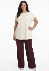Top UNI DOLCE - ecru - #2