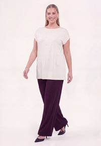 Top UNI DOLCE - ecru - #2