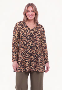 Tunic wide bottom LEONY - multi - #1