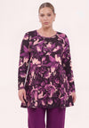 Tunika wide bottom ciclamy - Violett