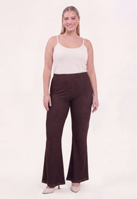 Hose bootleg DENIM DOLCE BROWN - #2