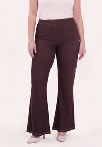 Hose bootleg DENIM DOLCE BROWN - #3