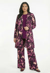 Trousers loose CICLAMY - purple - #3