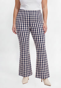 Trousers bootleg CHECKY - blue - #1
