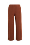 Trousers loose UNI R-DOLCE - mid brown - #3