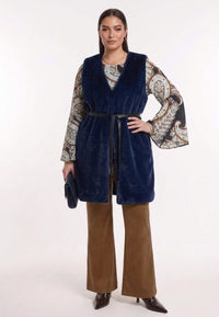 Vest RUFFLE - blue - #1