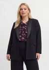 Blazer eco vero satin - Schwarz