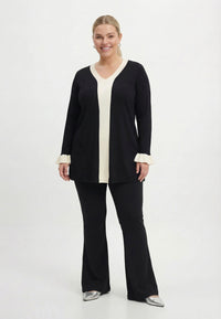 Tunic flare LINEA - black - #1
