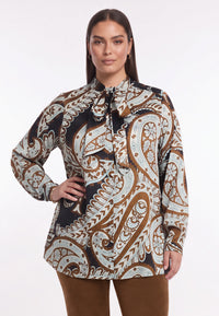 Blouse PAISLEY - blue - #3