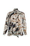 Blouse PAISLEY - blue - #4