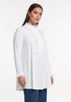 Tunic wide bottom UNI DOLCE - ecru - #2