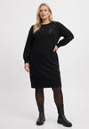 Dress MOONFLEECE - black - #1