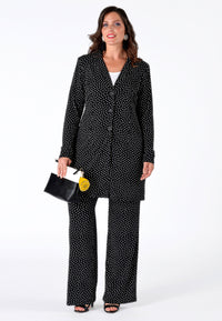 Blazer long DOTS - black - #2