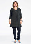 Cardigan wide bot string DOTS - black - #1