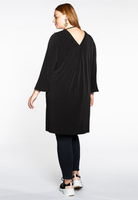 Tunika doppelter V-Ausschnitt DOLCETunic double v-neck DOLCE - black - #3