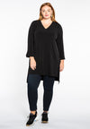 Tunika doppelter V-Ausschnitt DOLCETunic double v-neck DOLCE - black - #2