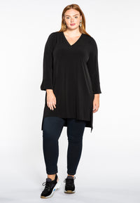 Tunika doppelter V-Ausschnitt DOLCETunic double v-neck DOLCE - black - #2