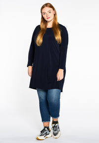 Tunic puckered shoulders DOLCE - blue - #2