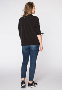Cardi-jacket pull string DOLCE - black - #3