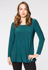 Shirt flare long sl DOLCE - green - #1