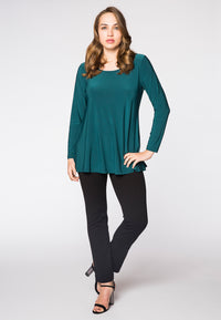 Shirt flare long sl DOLCE - green - #2