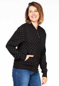 Jacket studs INTERLOCK - black - #2