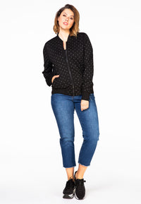 Jacket studs INTERLOCK - black - #1