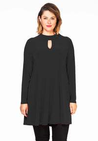 Tunic wide bottom turtle DOLCE - black - #1