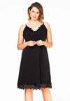 Spaghettiträgerkleid Spitze DOLCEDress spag lace DOLCE - black - #1