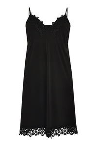 Spaghettiträgerkleid Spitze DOLCEDress spag lace DOLCE - black - #4