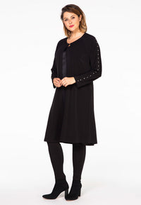 Jacket studded sleeve DOLCE - black - #1