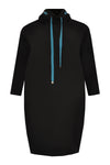 Shirt string neck - black - #4