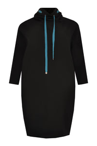 Shirt string neck - black - #4