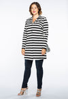 Blazer BIG STRIPE - white