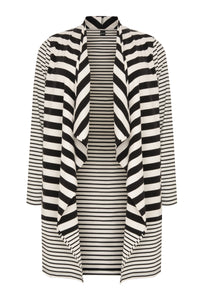Cardigan STRIPE MIX - white - #4