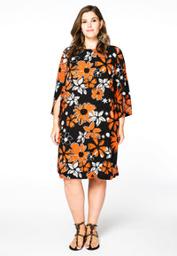 Dress slit sleeve BELLA - black - #2