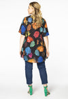 Tunic wide bottom CORAL - black - #3