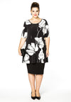 Tunic wide bottom ANNABEL - black - #2
