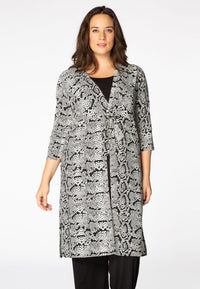 Cardigan Taillenband SNAKECardigan SNAKE - white - #1