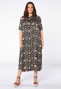 Blouse long pockets AFRICA - white - #2