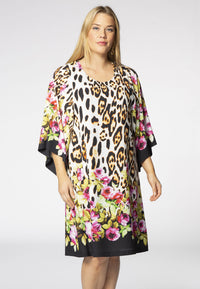 Dress wide sleeves LAUREN - white - #1