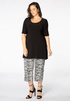 Tunic bow wide bottom DOLCE - black - #2